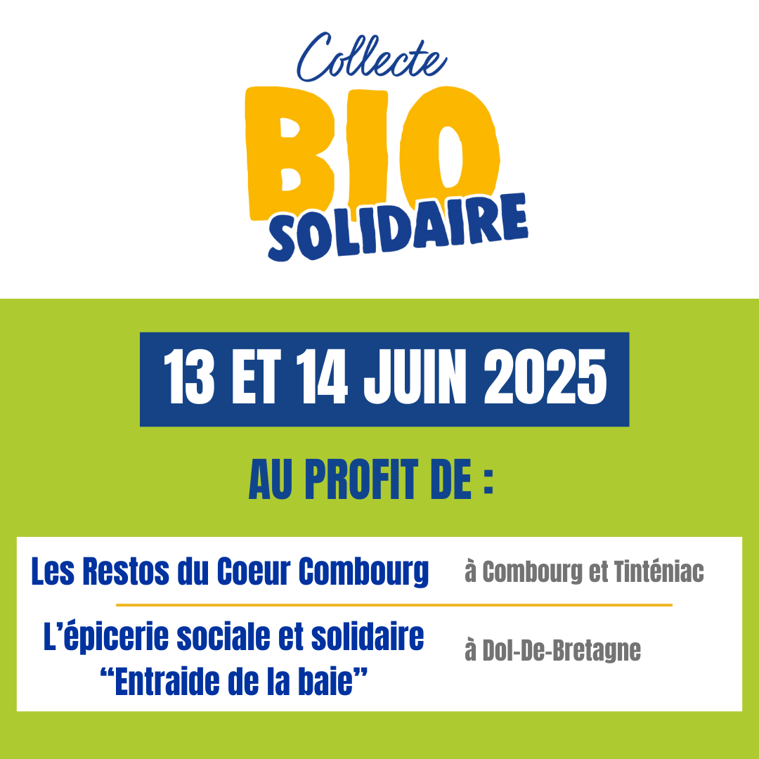 Collectes bio-solidaires au Chat Biotté