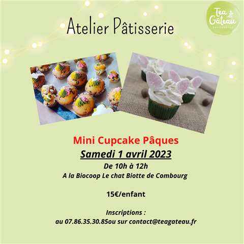 Atelier pâtisserie - "Galette des rois" - avec Tea Gateau
