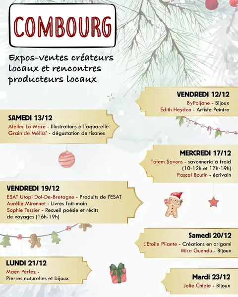 ANIMATIONS NOEL - COMBOURG