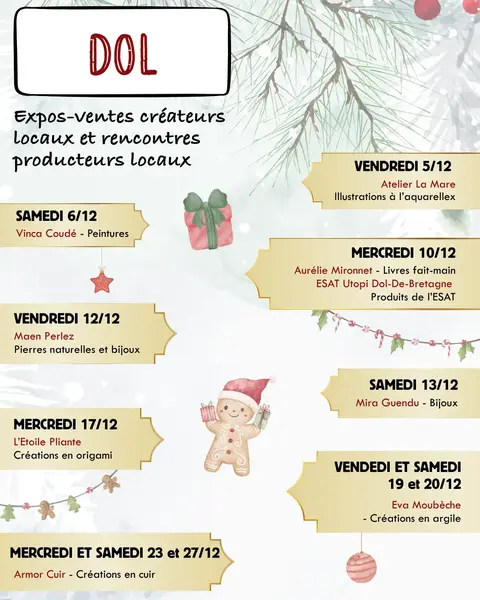 ANIMATIONS NOEL - DOL DE BRETAGNE