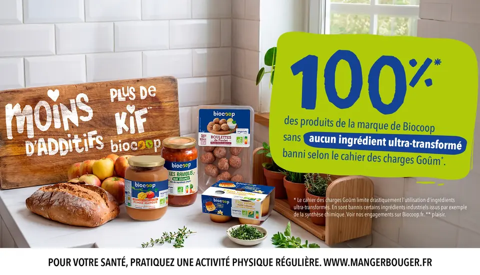 Moins d'additifs, plus de kif** !
